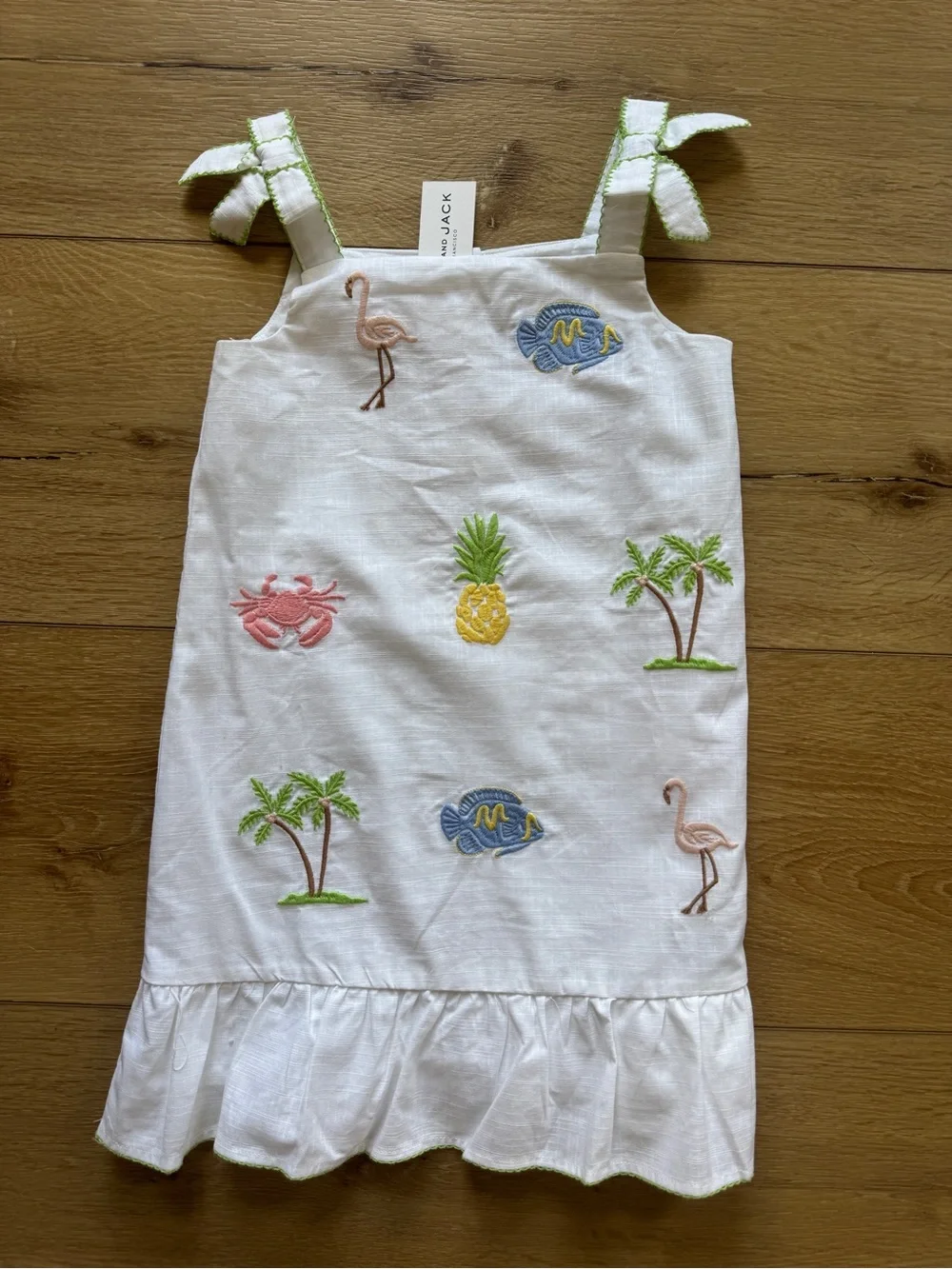 Janie and Jack white tank